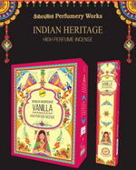 Load image into Gallery viewer, Vanilj - Sree Vani Indian Heritage rökelse 15 g