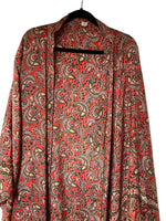 Load image into Gallery viewer, Kimono/dress with ruffle