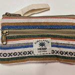 Load image into Gallery viewer, 5. Fabric wallet with 2 pockets hemp / cotton