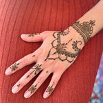 Ladda upp bild till gallerivisning, Henna lera tatuering röd