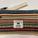 Load image into Gallery viewer, 5. Fabric wallet with 2 pockets hemp / cotton