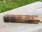 Load image into Gallery viewer, Wooden incense box