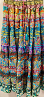 Load image into Gallery viewer, Bohemian ruffle skirt