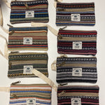 Load image into Gallery viewer, 5. Fabric wallet with 2 pockets hemp / cotton