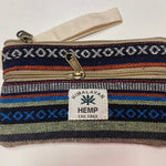 Load image into Gallery viewer, 5. Fabric wallet with 2 pockets hemp / cotton
