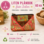 Ladda upp bild till gallerivisning, Liten indisk plånbok – unik & färgglad