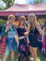 Ladda upp bild till gallerivisning, Indiska bangles med guldglitter – 6 st för 20 kr