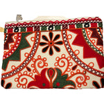 Load image into Gallery viewer, Broderad handledsväska från Indien – unik färgstark clutch
