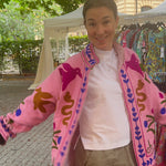 Ladda upp bild till gallerivisning, Unik broderad jacka från Indien
