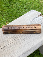 Load image into Gallery viewer, Wooden incense box
