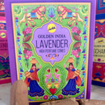 Ladda upp bild till gallerivisning, Golden India Lavender backflow rökelsekoner lugnande lavendeldoft
