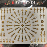 Load image into Gallery viewer, Large bindi map with simple bindis
