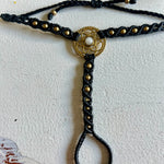 Ladda upp bild till gallerivisning, 1. Flower of Life Handsmyckesarmband i makramé
