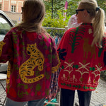 Ladda upp bild till gallerivisning, Unik broderad jacka från Indien
