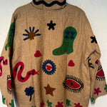 Ladda upp bild till gallerivisning, Unik broderad jacka från Indien
