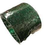 Ladda upp bild till gallerivisning, Färgglada indiska bangles med glitter – 6 st för 20 kr
