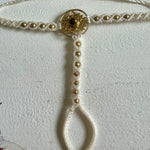 Load image into Gallery viewer, 3. Flower of Life Macramé Hand Jewelry Bracelet
