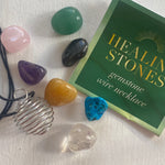 Load image into Gallery viewer, Crystal necklace 7 gemstones
