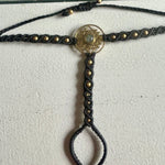 Load image into Gallery viewer, 3. Flower of Life Macramé Hand Jewelry Bracelet
