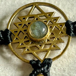 Load image into Gallery viewer, 3. Flower of Life Macramé Hand Jewelry Bracelet

