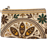 Load image into Gallery viewer, Broderad handledsväska från Indien – unik färgstark clutch
