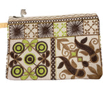 Load image into Gallery viewer, Broderad handledsväska från Indien – unik färgstark clutch
