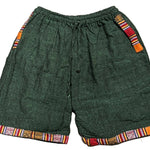 Load image into Gallery viewer, Bohemiska shorts i bomull – folklor detaljer
