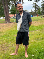 Load image into Gallery viewer, Bohemiska shorts i bomull – folklor detaljer

