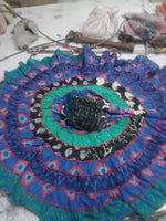 Load image into Gallery viewer, Bohemian ruffled cotton skirt
