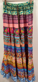 Load image into Gallery viewer, Bohemian ruffle skirt
