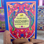Ladda upp bild till gallerivisning, Golden India Nag Champa backflow rökelsekoner klassisk indisk doft

