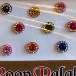 Load image into Gallery viewer, Round bindi with rhinestones
