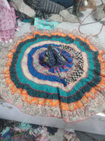 Load image into Gallery viewer, Bohemian ruffled cotton skirt
