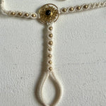 Load image into Gallery viewer, 3. Flower of Life Macramé Hand Jewelry Bracelet
