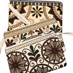 Load image into Gallery viewer, Broderad handledsväska från Indien – unik färgstark clutch

