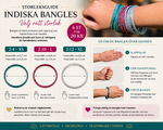 Ladda upp bild till gallerivisning, Indiska bangles med guldglitter – 6 st för 20 kr
