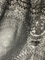 Load image into Gallery viewer, Tie-dye top with wide sleeves Mandala
