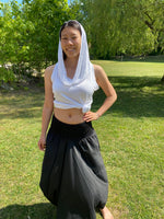 Load image into Gallery viewer, Yoga tank top with hood
