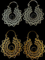 Load image into Gallery viewer, 8. Bronze Earrings with Semi-Precious Stones
