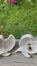 Load and play video in Gallery viewer, Incense Holder Angel Wings

