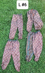 Load image into Gallery viewer, Straight pants for children sari fabric 2-6 years
