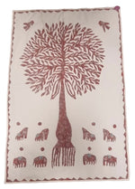 Ladda upp bild till gallerivisning, Tree of life väggbonad 90 x 150 cm
