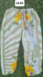 Load image into Gallery viewer, Straight pants for children sari fabric 2-6 years
