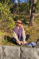 Ladda upp bild till gallerivisning, Varm skön Filt/sjal mönster
