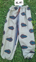 Load image into Gallery viewer, Straight pants for children sari fabric 2-6 years
