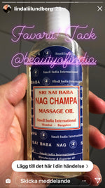 Ladda upp bild till gallerivisning, nagchampa-olja-beauty-of-india.jpg
